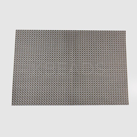 (Clearance Sale)PVC Non-Slip Imitation Rattan Insulation Pad AJEW-TAC0003-02-1
