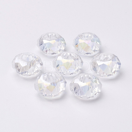 Glass European Beads X-GDA010-01-1