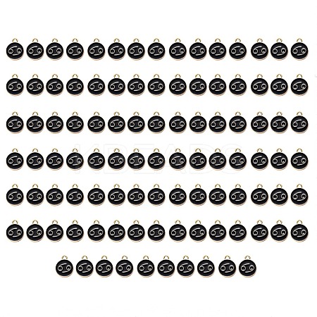 Alloy Enamel Pendants ENAM-SZ0001-28C-D-1