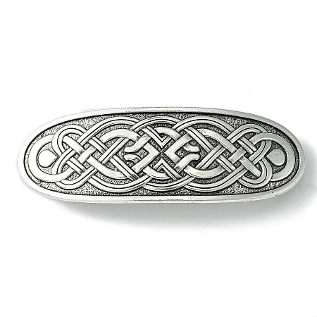 Alloy Hair Barrettes OHAR-C010-05C-AS-1
