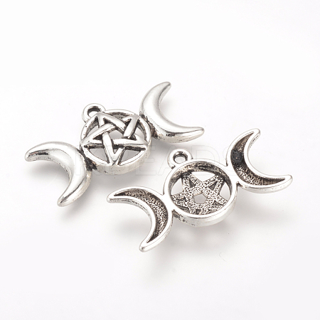 Tibetan Style Alloy Pendants LS-X-TIBE-Q070-51AS-NR-1