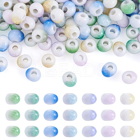 200Pcs Handmade Porcelain Beads PORC-TA0001-61A-1