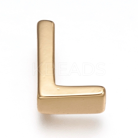 Brass Charms X-ZIRC-I037-01L-G-1