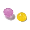 Dyed Natural White Jade Cabochons G-Q173-01B-19-2