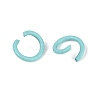 Spray Painted Iron Open Jump Rings IFIN-T017-04C-05-2