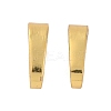 Rack Plating Brass Snap on Bails KK-Z070-34A-G-2