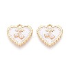 Alloy Enamel Pendants PALLOY-T092-37G-01-1
