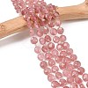 Natural Strawberry Quartz Beads Strands G-F812-C02-01-1