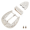 Belt Zinc Alloy Buckle Sets FIND-WR0011-02P-1