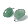 Natural Green Aventurine Pendants G-A259-03P-06-2