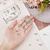 20PCS Brass Stud Earring Findings KK-BBC0027-89A-3