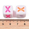 Opaque Acrylic Enamel European Beads AC-ACBA1794-04X-3