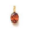 Ion Plating(IP) 304 Stainless Steel Rhinestone Pendants STAS-A104-11G-11-1