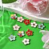 10Pcs 5 Styles Alloy Enamel Pendants ENAM-FP0002-45-5
