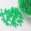 Eco-Friendly Transparent Acrylic Beads PL733-8-1