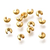 304 Stainless Steel Crimp Beads Covers X-STAS-P239-34G-03-1