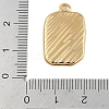 Ion Plating(IP) 304 Stainless Steel Rack Plating Pendant Cabochon Settings STAS-U019-10G-3