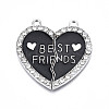 Alloy Enamel Split Pendant ENAM-S130-25A-1
