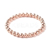 Natural Crackle Quartz & Lava Rock Braided Bead Bracelets Set BJEW-JB07212-02-3