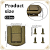 12 Bags Alloy Purse Locks FIND-NB0006-42AB-2