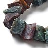 Raw Rough Natural Indian Agate Beads Strands G-P528-A09-01-3