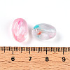 Transparent Acrylic Beads TACR-T028-38C-4