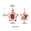 Rack Plating Iron Pendants IFIN-YW0001-91-3