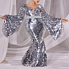 1 Yard Glitter Resin Hotfix Rhinestone(Hot Melt Adhesive On The Back) DIY-LP0002-37B-3