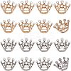 16pcs 2 Colors Crystal Rhinestone Crown Brooches JEWB-CA0001-10-1