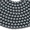 Eco-Friendly Dyed Glass Pearl Round Beads Strands HY-A002-6mm-RB077-4