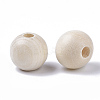 Natural Unfinished Wood Beads WOOD-S651-A10mm-LF-2