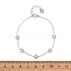 304 Stainless Steel Link Bracelets BJEW-A047-01P-01-5