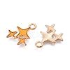 Alloy Enamel Pendants ENAM-T020-38A-RS-2