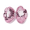 Paillette Cloth Felt Fabric Alligator Hair Clip OHAR-R100-02D-3