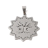 Non-Tarnish 201 Stainless Steel Pendants STAS-s126-05P-1
