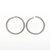 Tarnish Resistant 304 Stainless Steel Open Jump Rings STAS-G224-22P-01-2