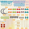 DIY Mushroom Earring Making Kit DIY-SC0020-35-2