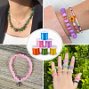6 Rolls 6 Colors 10M Flat Elastic Crystal String EW-TA0001-04A-7