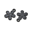 304 Stainless Steel Pendant Cabochon Settings for Enamel STAS-H240-35EB-02-2