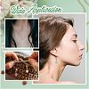 60Pcs 6 Colors Two Tone Transparent Spray Painted Glass Pendants GLAA-HY0001-47-6