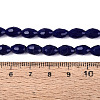 Opaque Solid Color Glass Beads Strands LS-GLAA-N071-01A-C09-4
