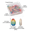 20Pcs Printed Natural Cowrie Shell Beads SHEL-YW0001-03B-4