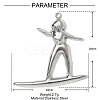 304 Stainless Steel Pendants STAS-OY001-02P-2