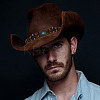 6Pcs 6 Styles Imitation Leather Southwestern Cowboy Hat Belt AJEW-CP0007-22-6