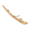 Alloy with Iron Clip Hair Barrettes LS-PHAR-G014-05B-G-3
