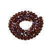 Electroplate Glass Beads Strands EGLA-A044-T8mm-L02-3