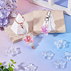 12Pcs Transparent Acrylic Beads TACR-TA0001-77A-10