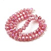Imitation Jade Glass Beads Strands GLAA-P058-03A-01-2