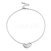 Non-Tarnish 304 Stainless Steel Pendant Necklaces NJEW-G120-03P-3