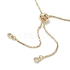 Elephant Glass Seed Beads Link Bracelets BJEW-MZ00067-02-4